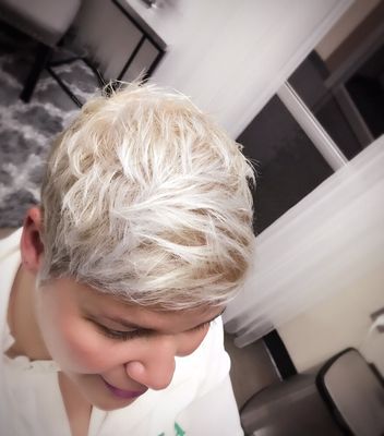 Custom Blonde color!