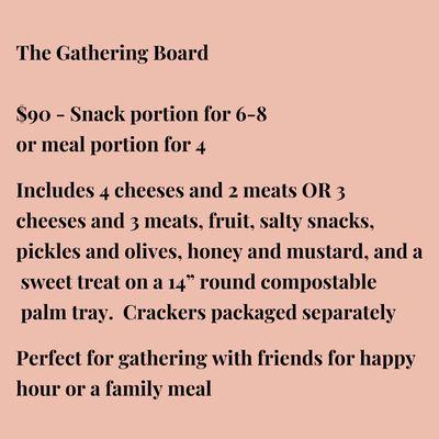 The Gathering Board