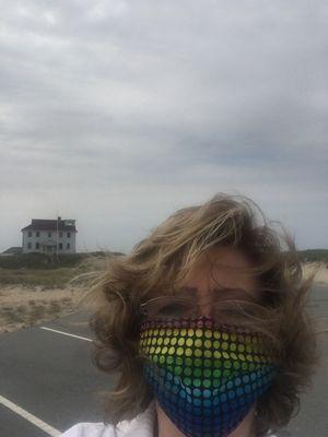 Windy beach on Cape Cod