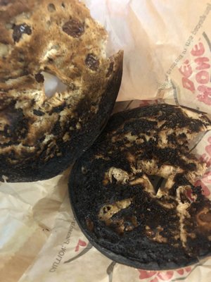 This was my bagel I had paid for this morning.