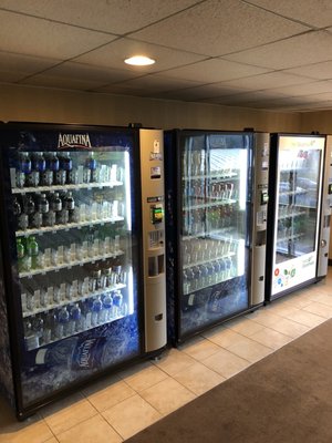 I asked the desk attendant if they sold sodas, gatorade, or snacks and he said no ?? The 2nd floor is vending machines ?!?!