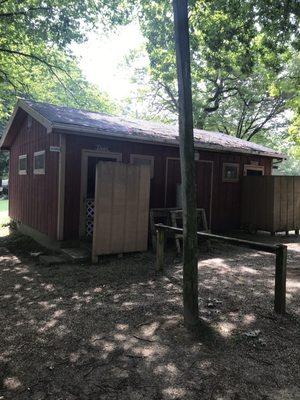 Front of bathhouse