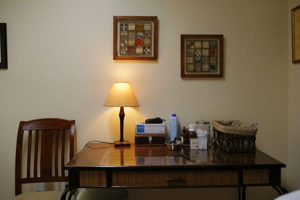 our acupuncture room