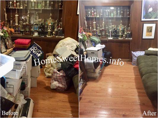 Before & After Photo

*Cleaning, Organizing, & Junk Removal