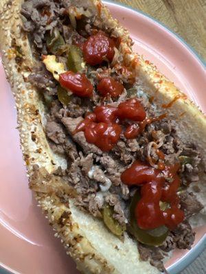 Jawn Cheesesteak. Lissio Roll