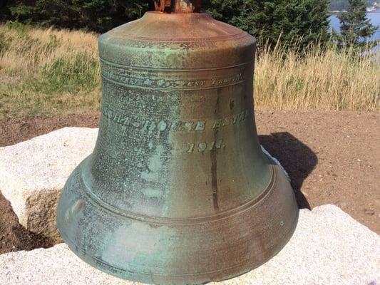 Liberty bell look-alike.