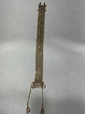 14KT 7" diamond 8ct bracelet