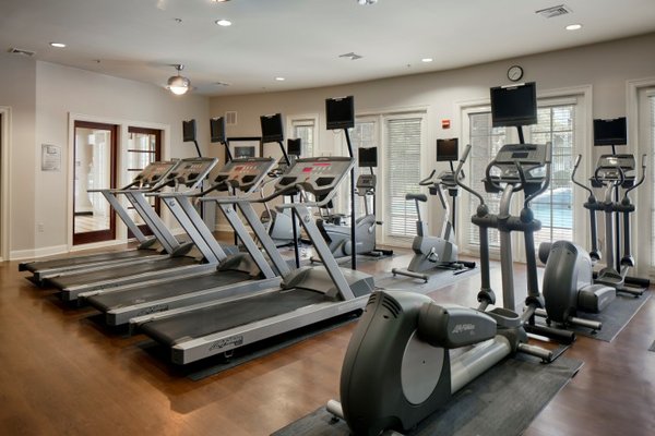 Fitness Center with a great selection of cardio and weight equiptment