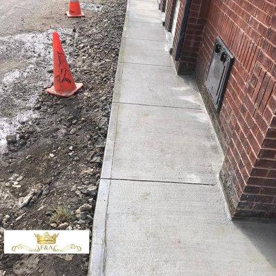 Demolition and installation of new sidewalk - Columbus OH