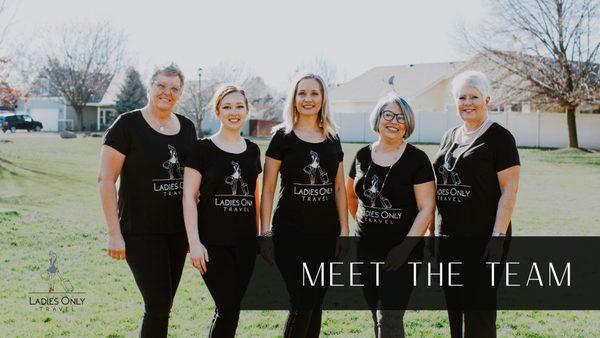 Meet the Team of Ladies Only Travel