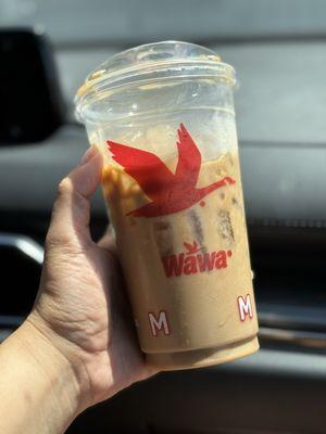 Mocha mint iced coffee