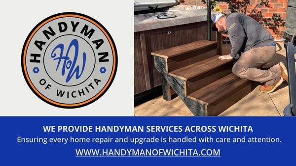 We provide handyman services across Wichita - ensuring every home repair and upgrade is handled with care and attention.