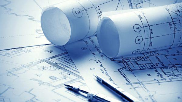 We offer in-store printing of blueprint drawings.