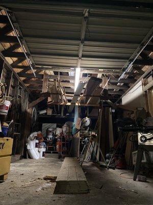 Inside my garage