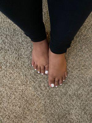 Don't mind mg odd shape toes lmao