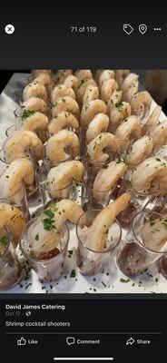 Shrimp cocktail shooters