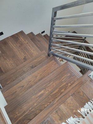 Wood stairs Specific job client references