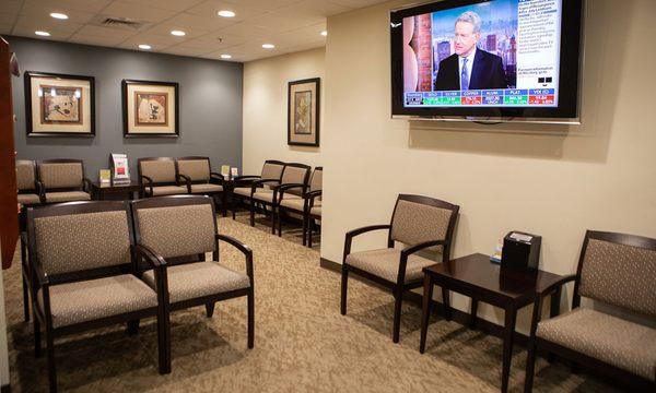 Whitesquare Vascular Surgery's waiting room.