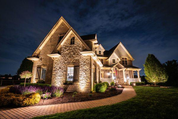 Outdoor Lighting  and enhanced landscape lighting.