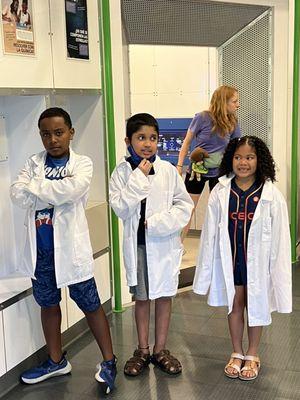 Our future scientists In making; Children's Museum Houston.