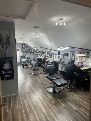 A photo of our tattoo area