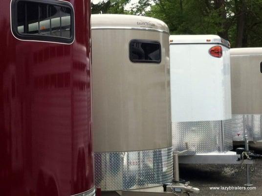 Sundowner and Calico horse trailers