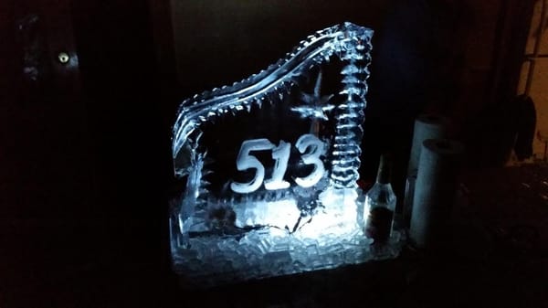 513 New Year's Eve Ice Luge