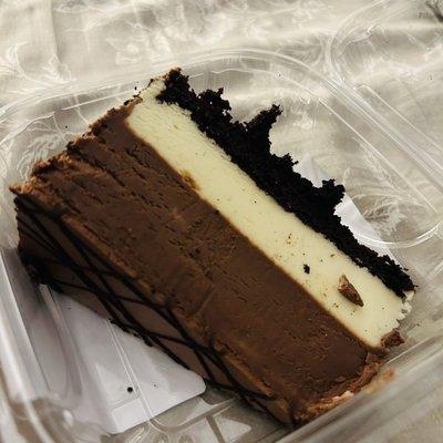 Tuxedo cheesecake