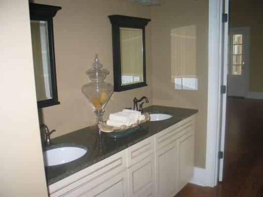 New Bath Vanities Part of Bathroom Remodel