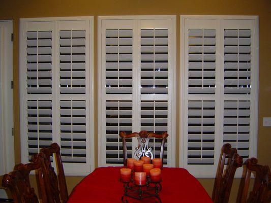 Composite Shutters with Divider Rails