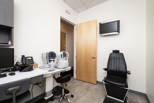 Thornton Youth Vision exam room