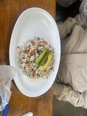 Ceviche de pescado