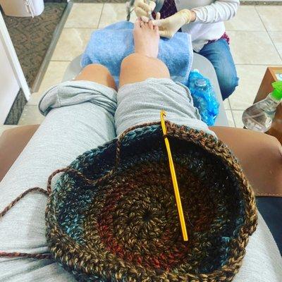 Pedi time