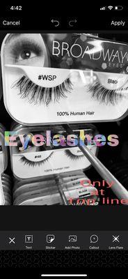 Eyelashes for all the lady's