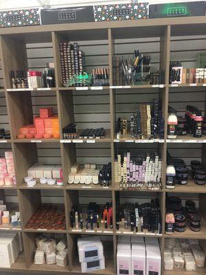 Just a few of there makeup products