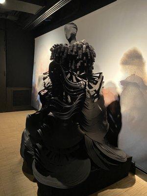 Bea Szenfeld paper garment featured in Papier exhibit