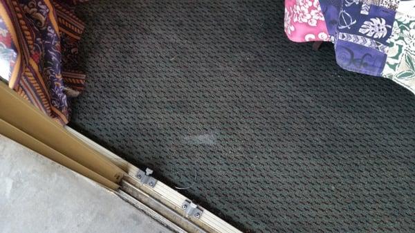 This carpet is filthy, nothing works properly, , bad, bad property