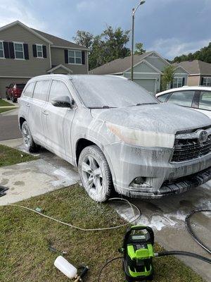 foam wash