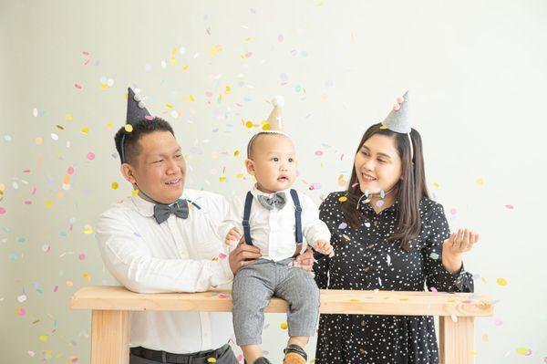 1st Birthday and Family photoshoot