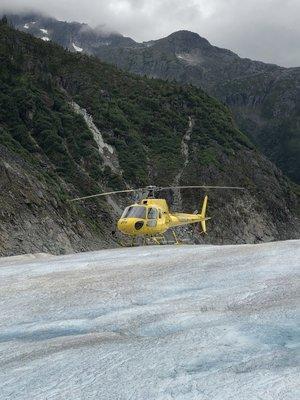 Adventures like walking on glaciers!!