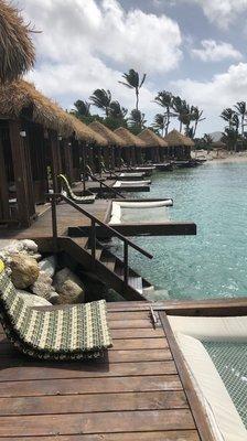 Beautiful cabanas