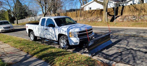 Snow removal in Wisconsin