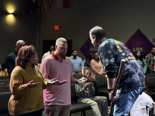 Some of our School of Ministry leaders being ordained!