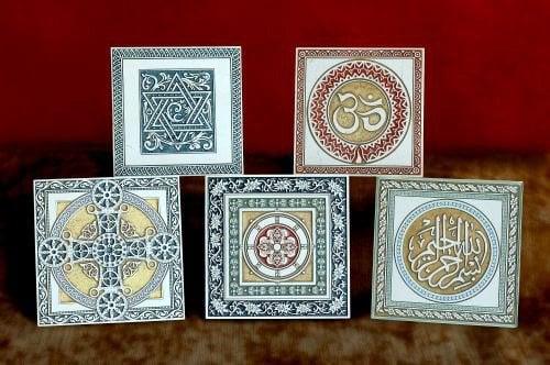 The World Set - Christian, Judaic, Buddhist, Hindu and Islamic Images