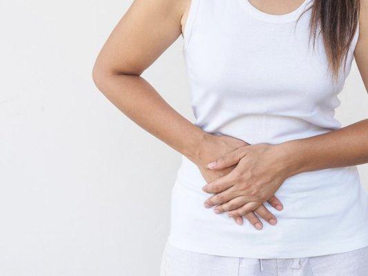 Chronic inflammation sign, poor digestion, bloating