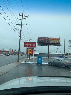 Gas under 2bucks can't beat that 12/29/18