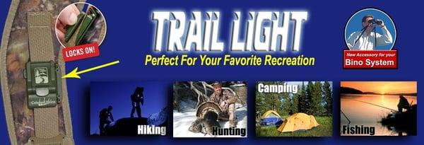 The Backpack Trail Light, the best light I have ever purchased. See our web site to check it out.