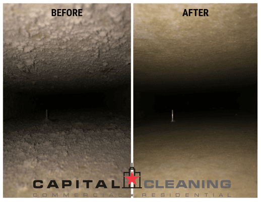 Before & After of Air Ducts