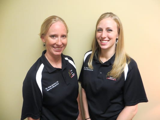 Dr. Holly Moriarty, DC and Dr. Tara Ford, DC are chiropractors at Virginia Sports Chiropractic of Warrenton.