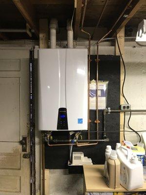 Navien High efficient stainless steel tankless water heater